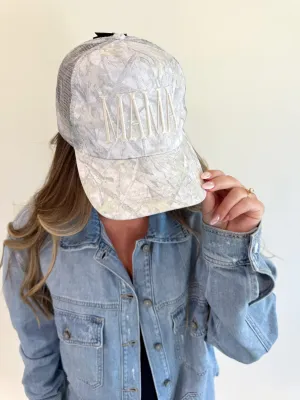 MAMA CAMO TRUCKER HAT
