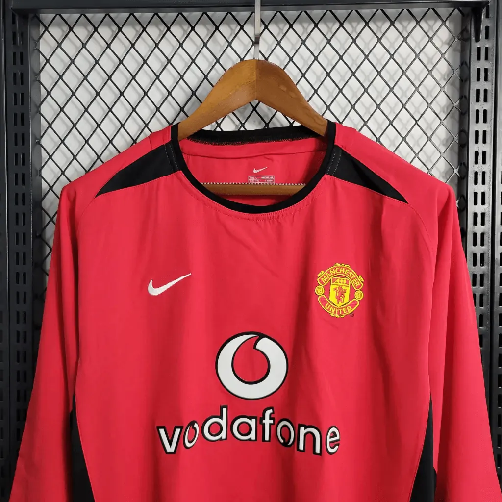 Manchester United 2002-04 Home Jersey Full Sleeve