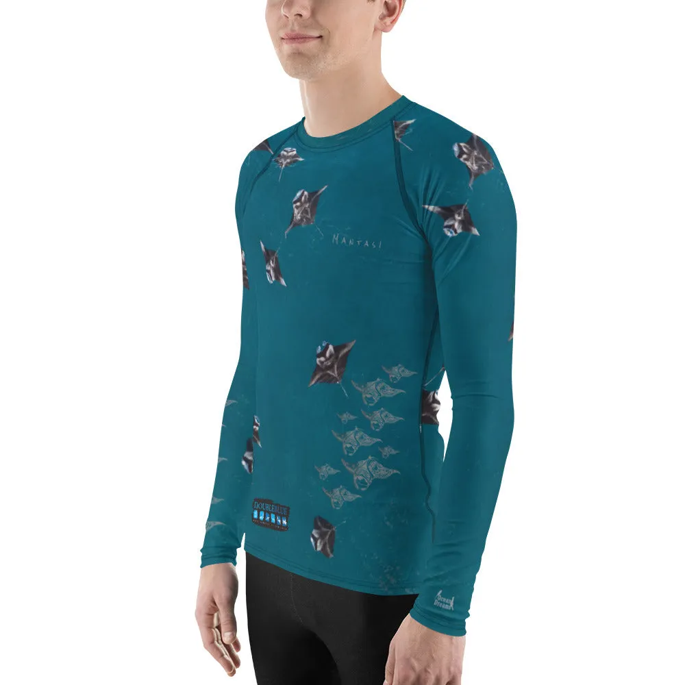 Mantas!! Men's Rash Guard