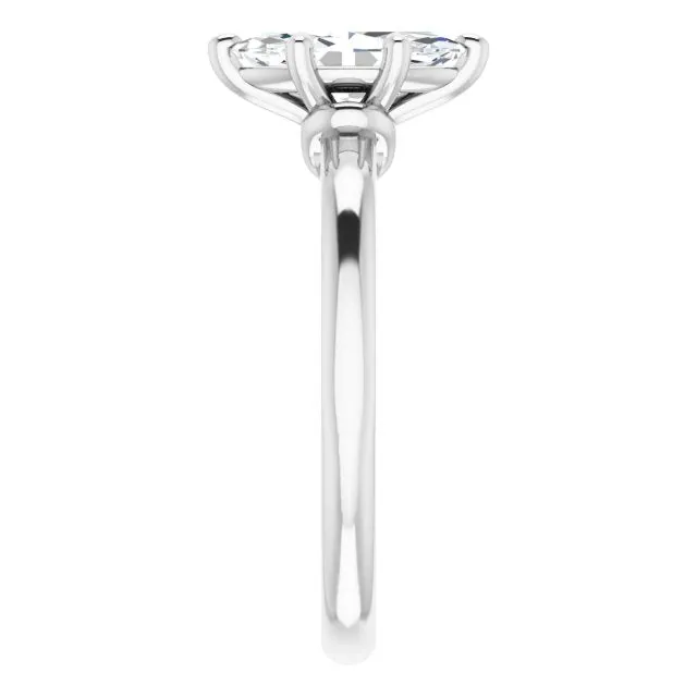 Marquise Diamond Solitaire Engagement Ring