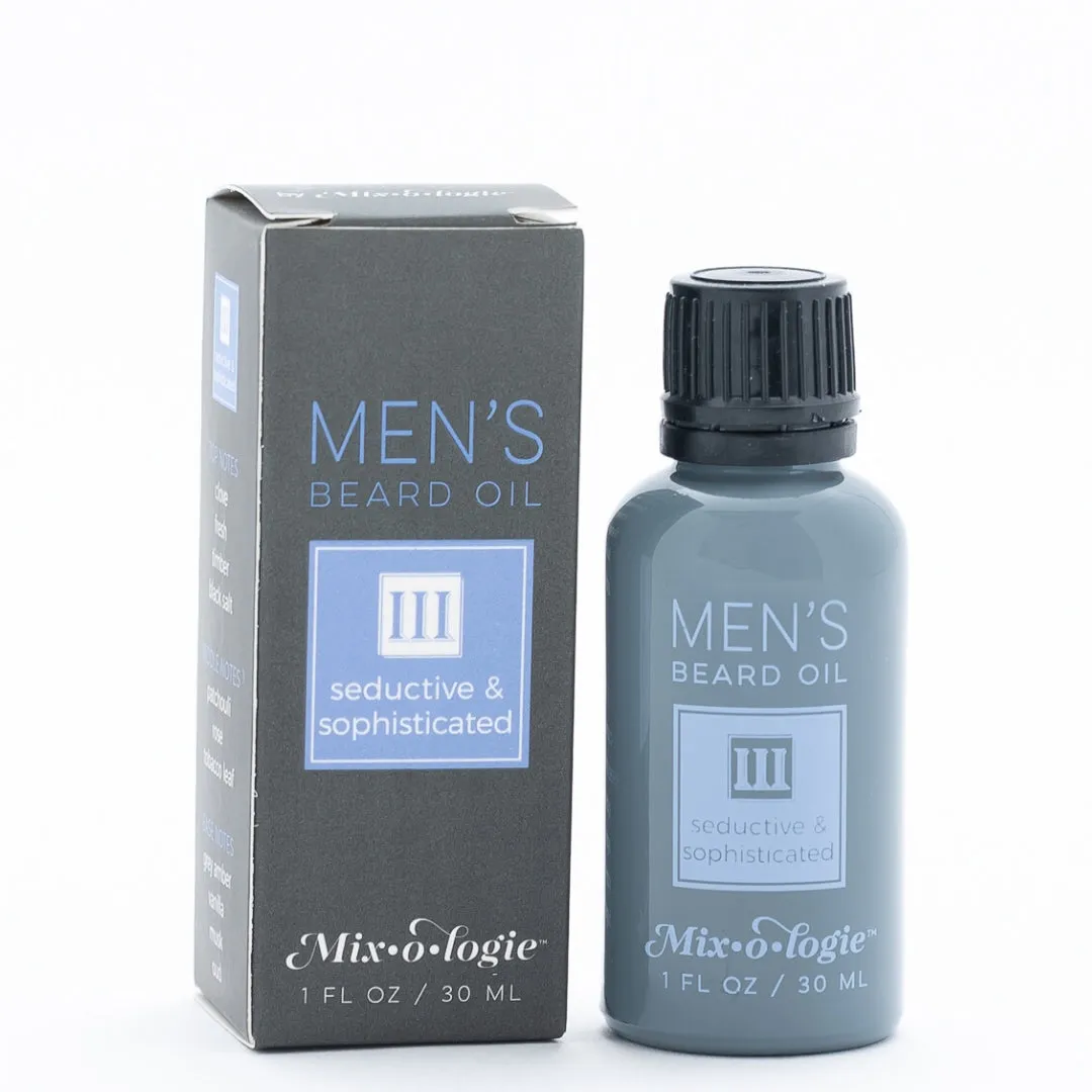 Men's Beard Oil - III Seductive & Sophisticated