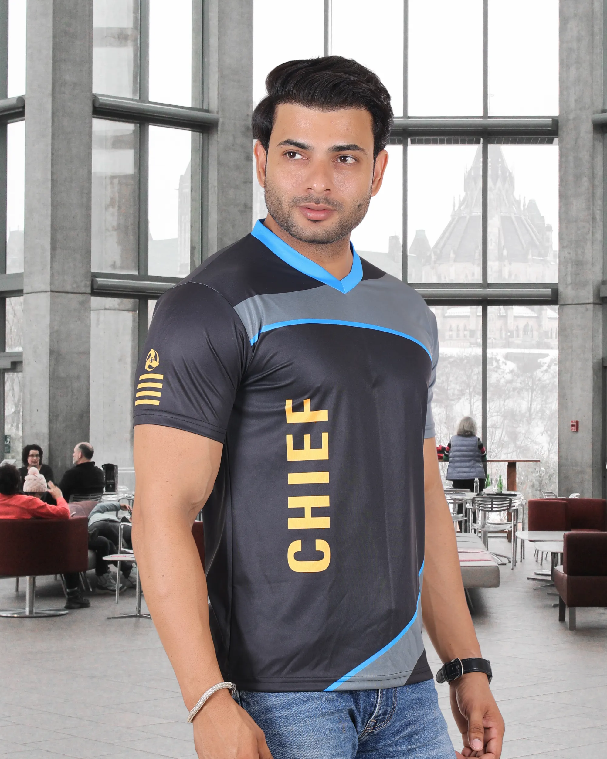 Merchant Navy SPORTS JERSEY with Ranks | Unisex | Engineer Ranks