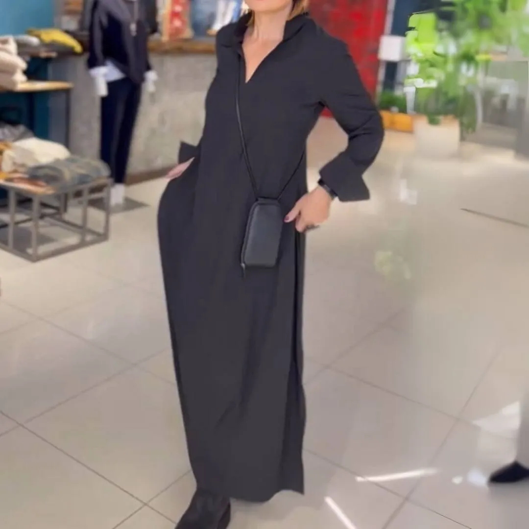 Meryl™ | Sophisticated Stretchy Long Dress