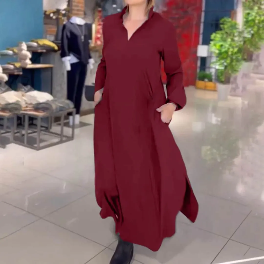 Meryl™ | Sophisticated Stretchy Long Dress