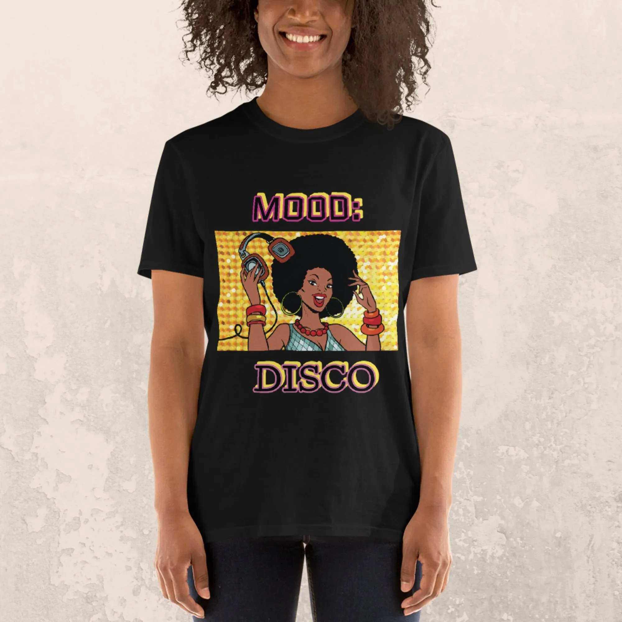 Mood: Disco  Short Sleeve Unisex T-Shirt