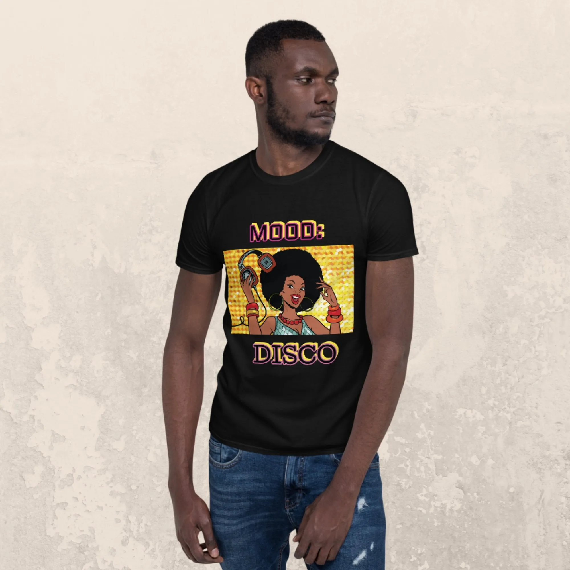 Mood: Disco  Short Sleeve Unisex T-Shirt