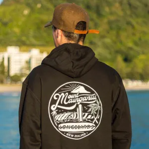 Mount Retro Hoodie - Black
