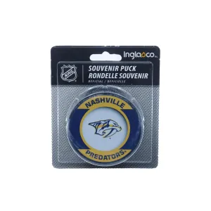 Nashville Predators Inglasco NHL Retro Logo Hockey Puck