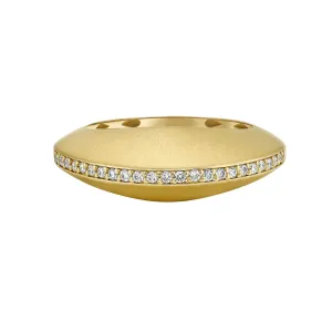 Nautilus Delos Diamond and Gold Ring
