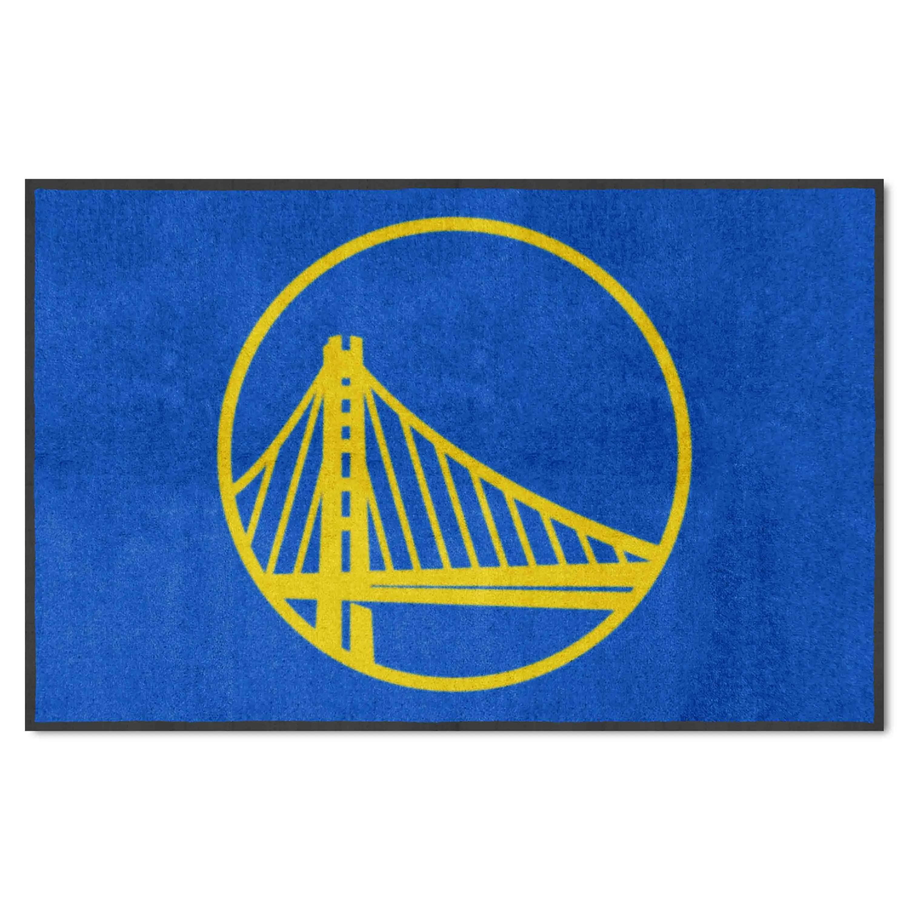 NBA - Golden State Warriors 4X6 Logo Mat - Landscape