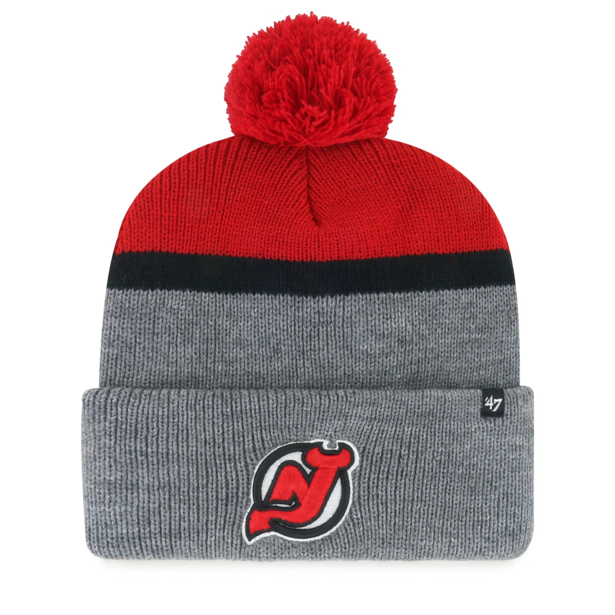 NEW JERSEY DEVILS SPLIT SHADOW '47 CUFF KNIT
