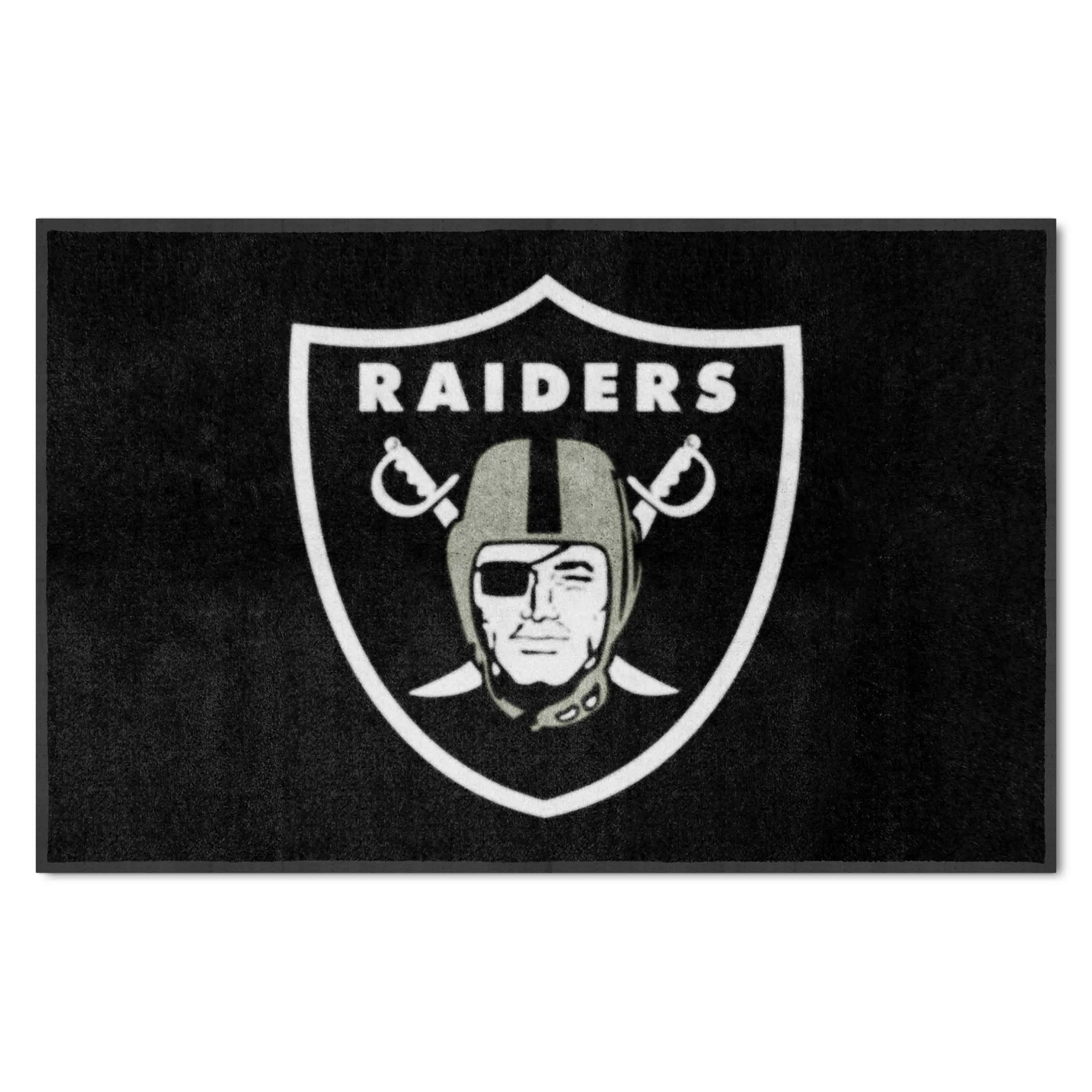 NFL - Las Vegas Raiders 4X6 Logo Mat - Landscape
