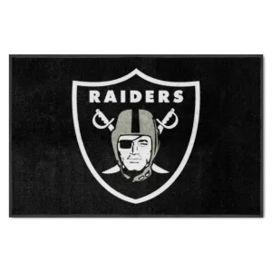 NFL - Las Vegas Raiders 4X6 Logo Mat - Landscape