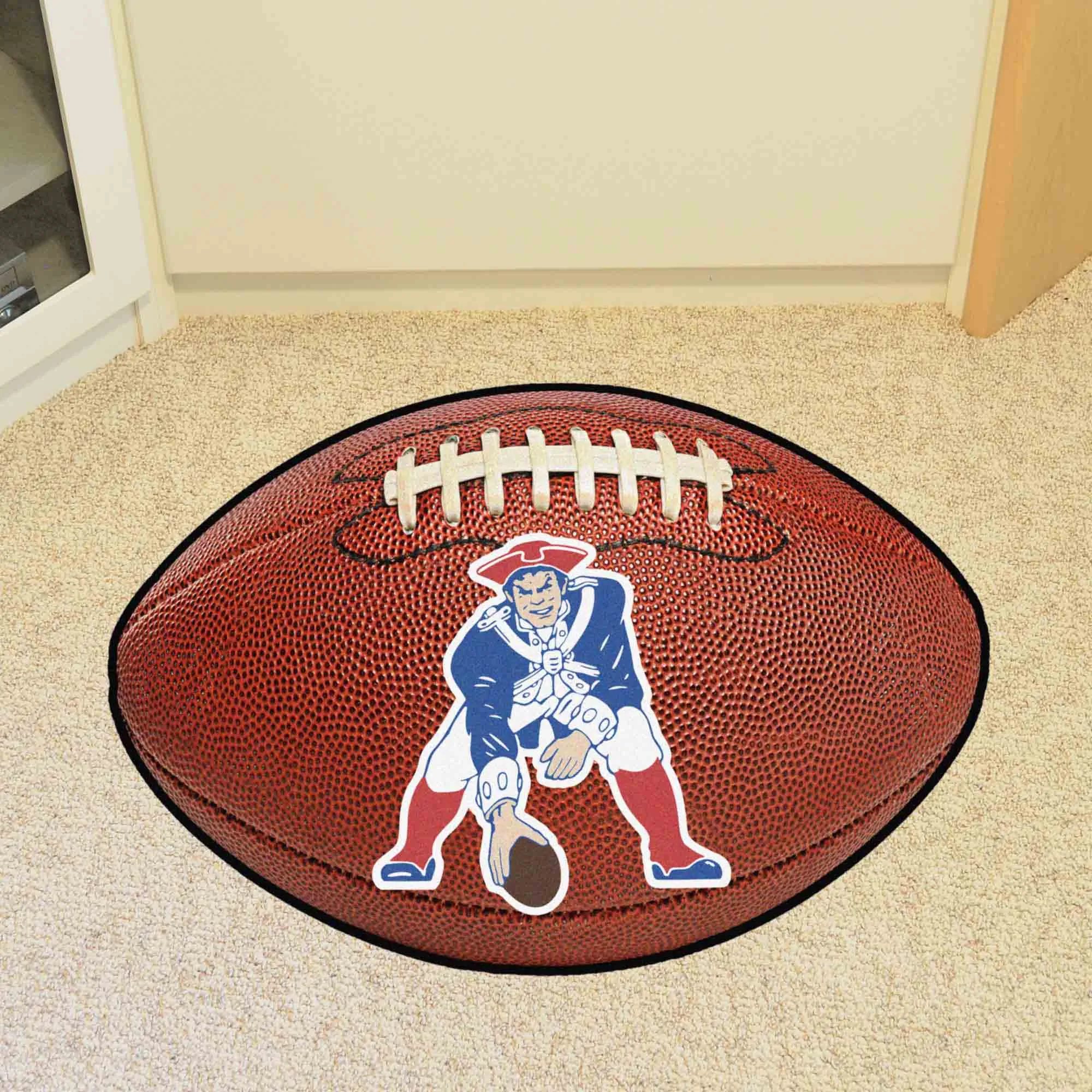 NFLV - New England Patriots Football Mat