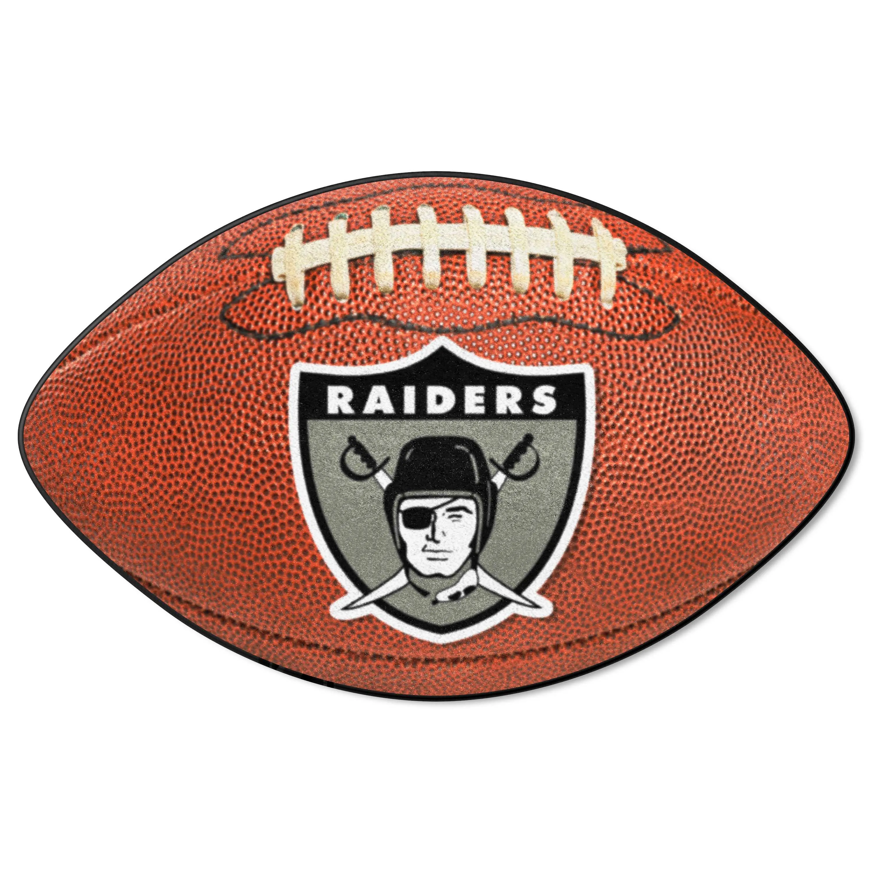 NFLV - Oakland Raiders Football Mat