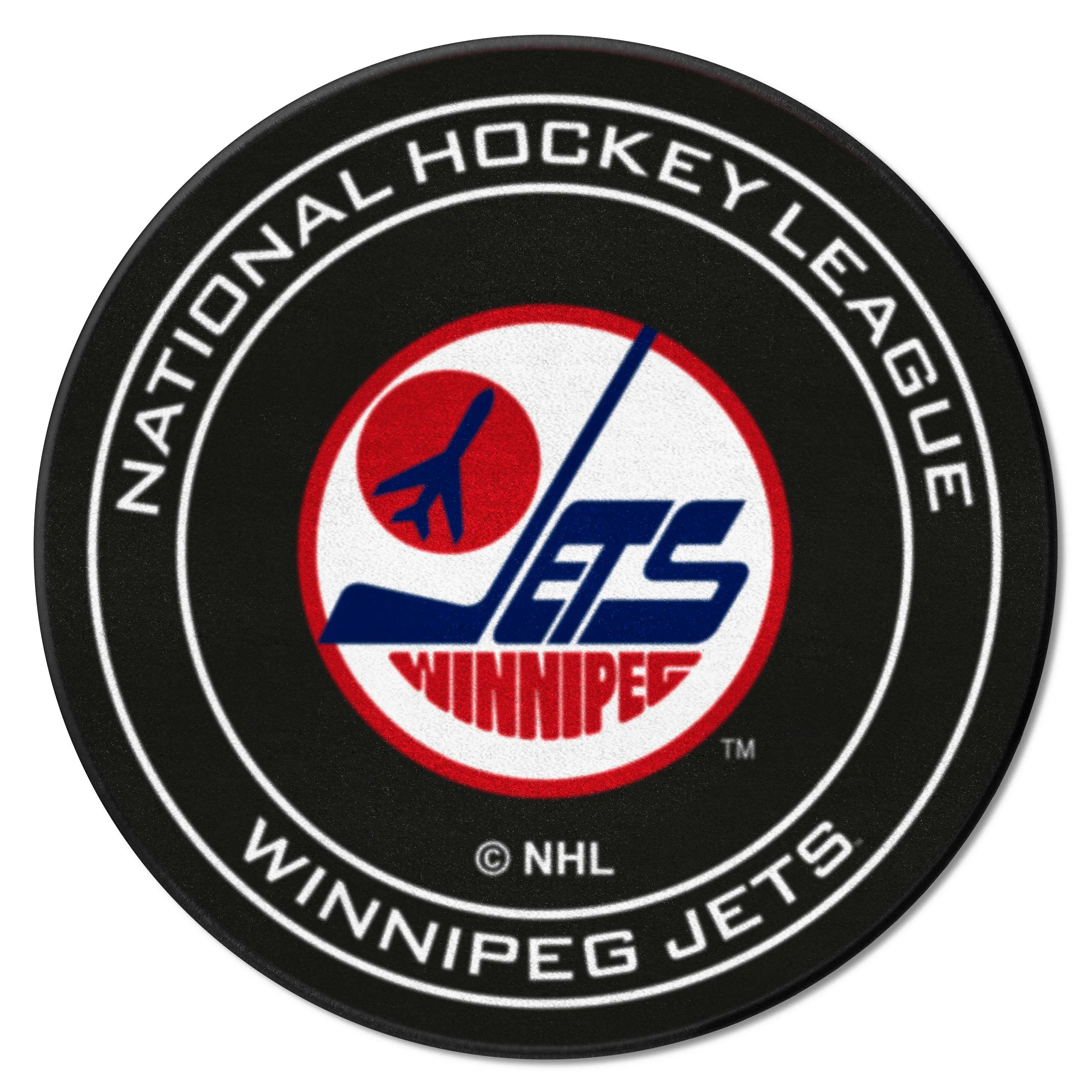 NHLV - Winnipeg Jets Puck Mat