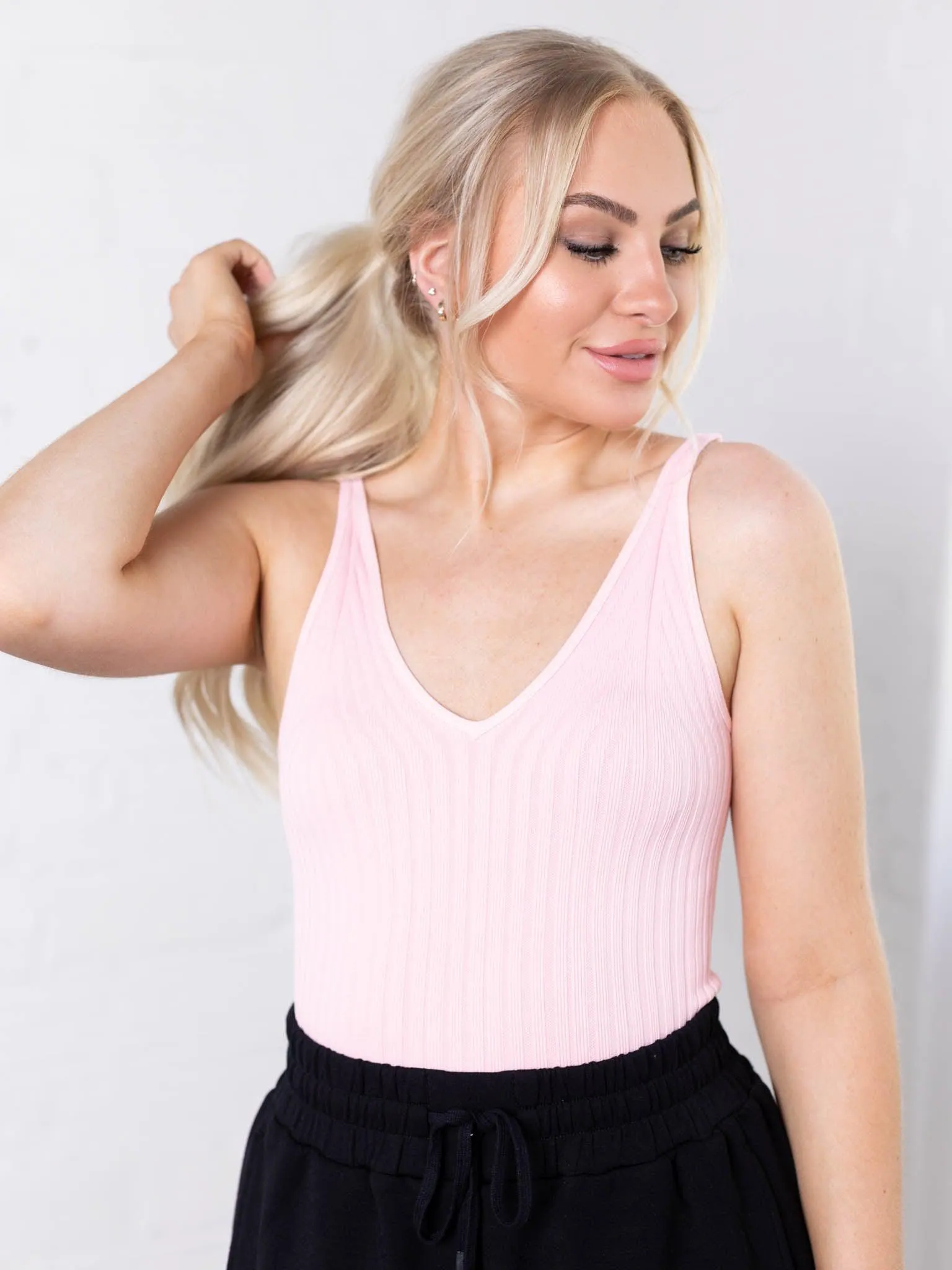 NIKIBIKI Wide Rib Tank Top