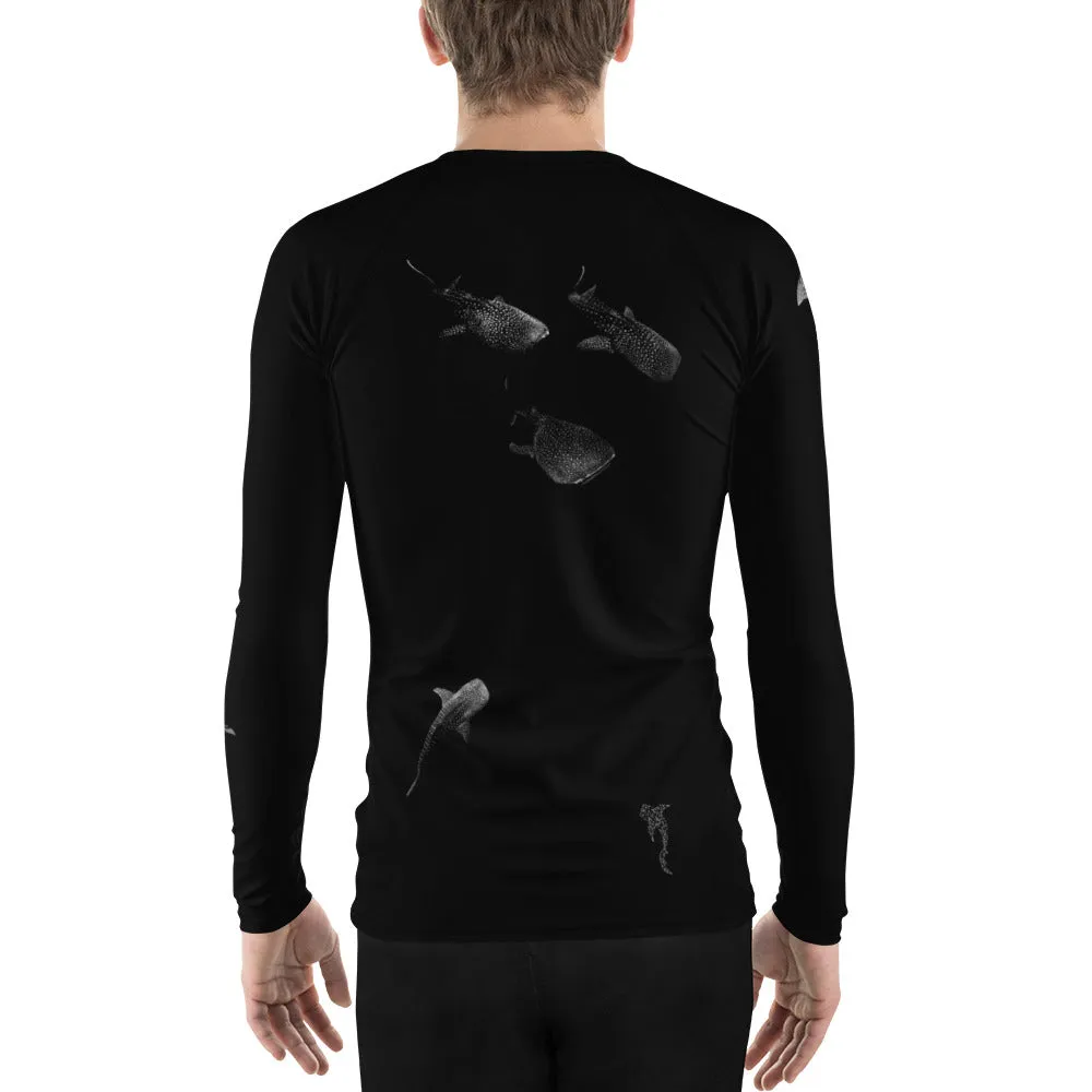 Ninja Whale Sharks Men's Rash Guard
