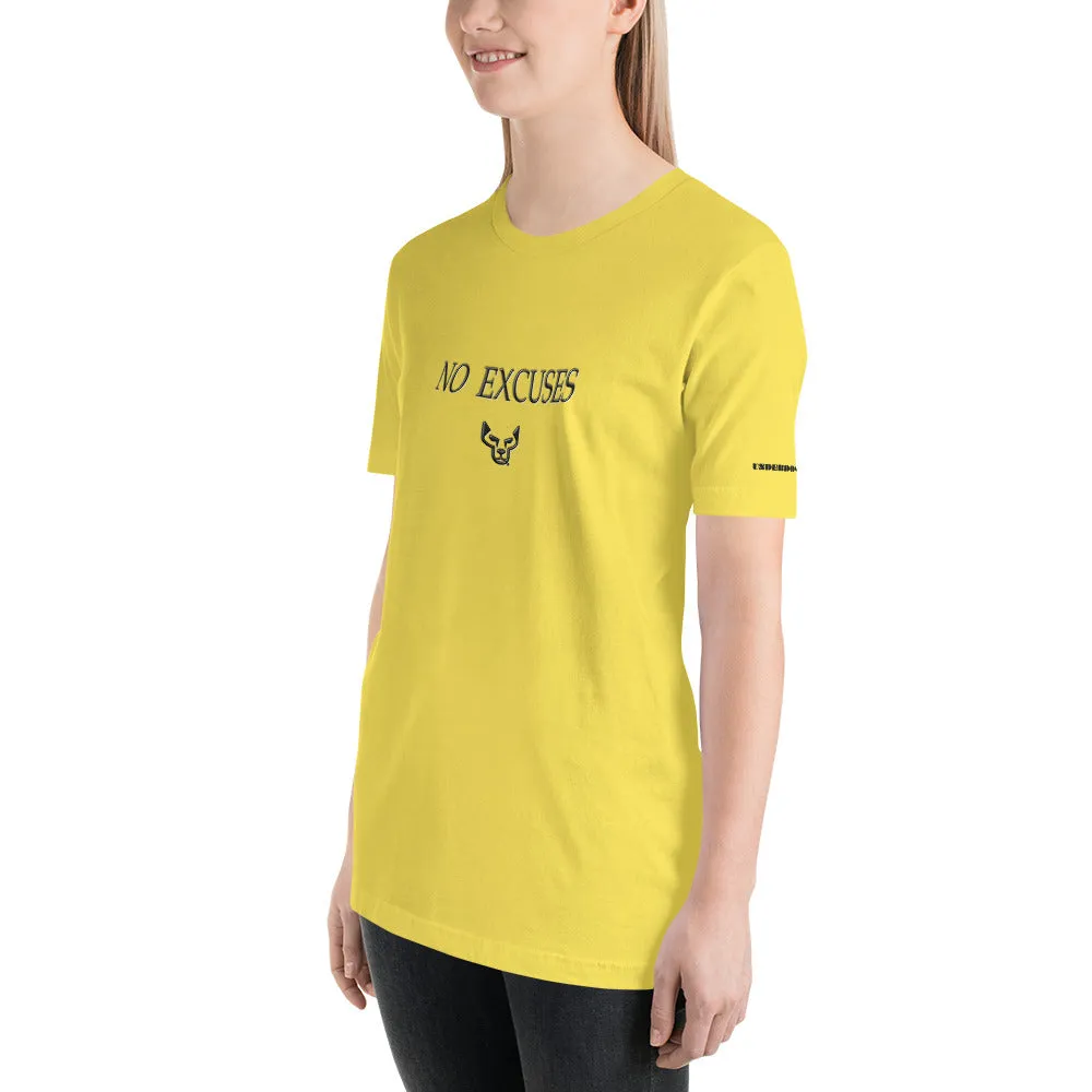 No Excuses, Ladies Short-Sleeve T-Shirt