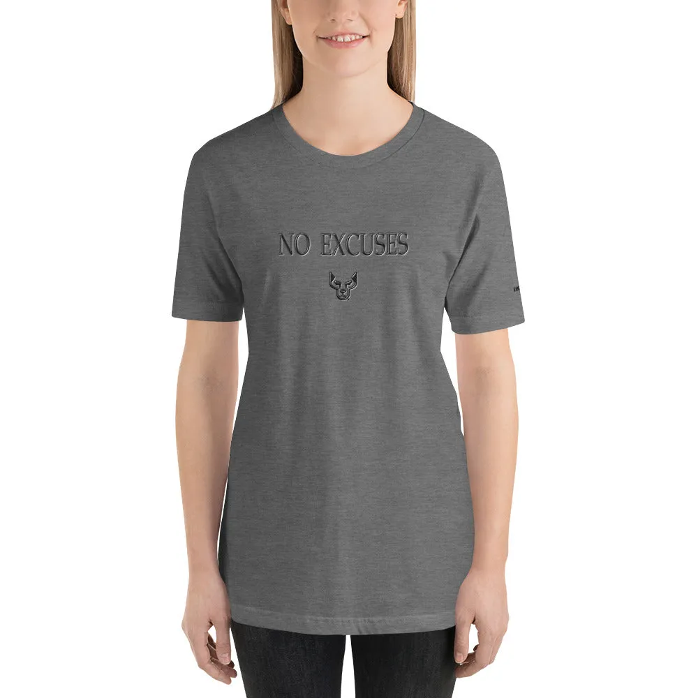No Excuses, Ladies Short-Sleeve T-Shirt