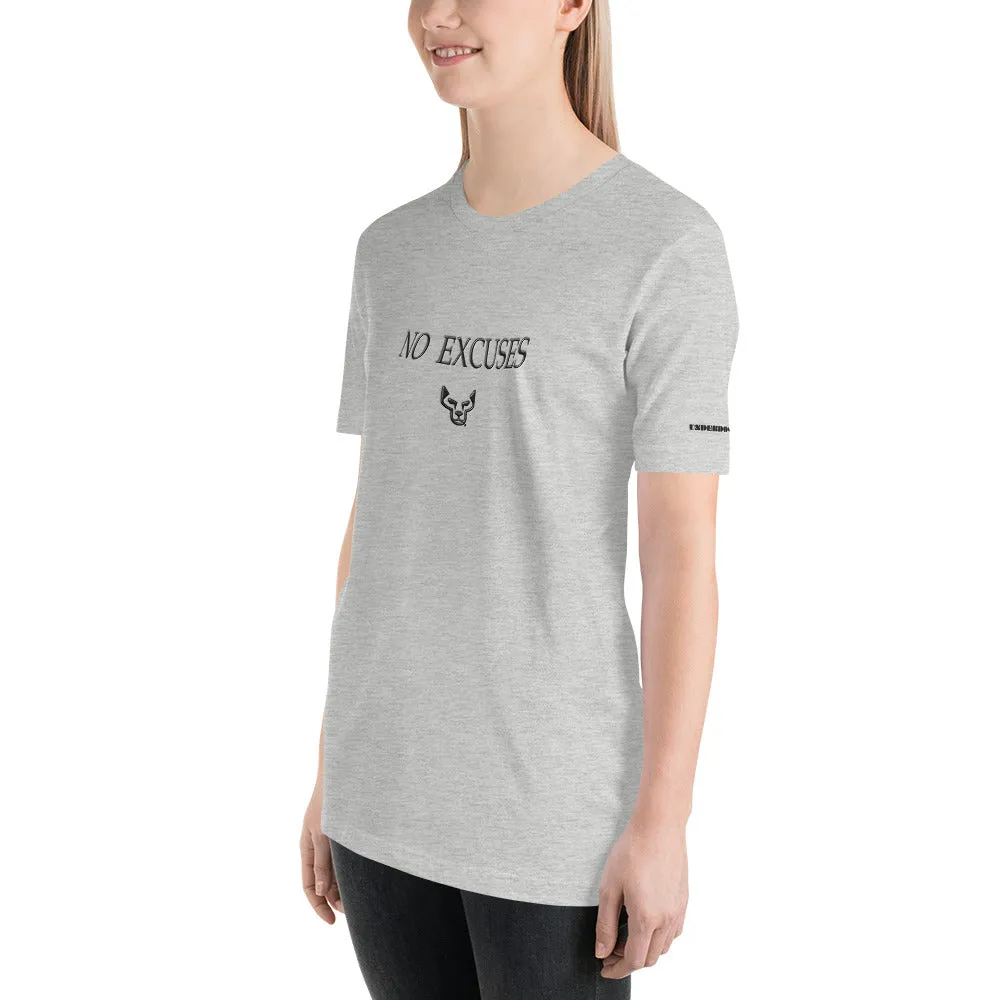 No Excuses, Ladies Short-Sleeve T-Shirt