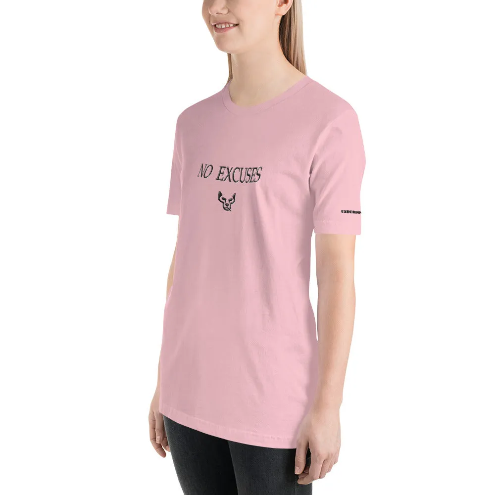 No Excuses, Ladies Short-Sleeve T-Shirt