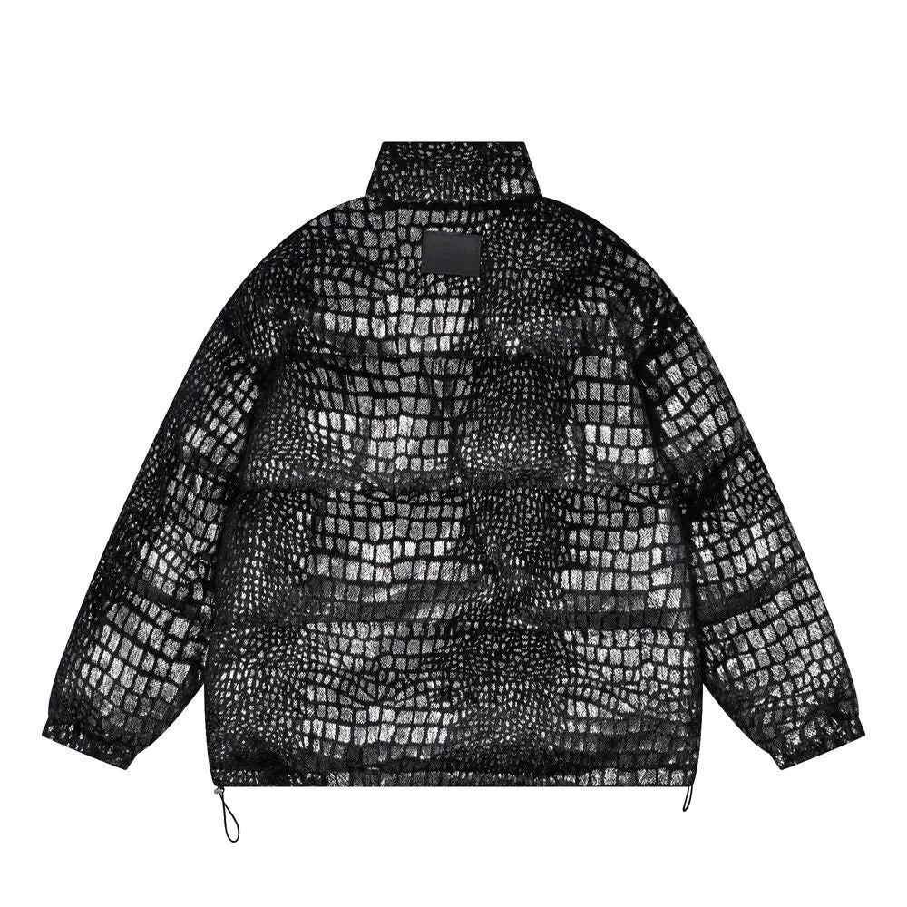 【NOW TREND】Reflective Shiny Leather Coat