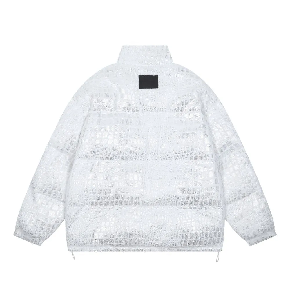 【NOW TREND】Reflective Shiny Leather Coat