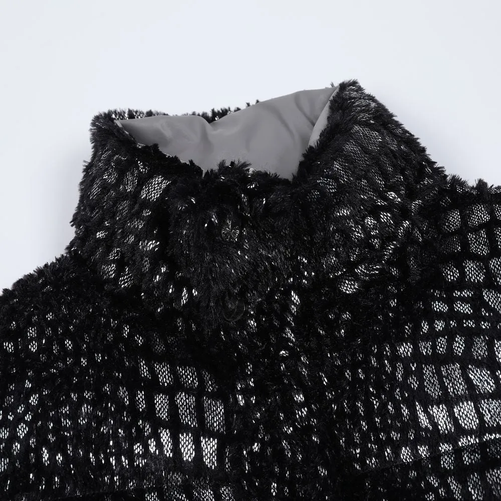 【NOW TREND】Reflective Shiny Leather Coat