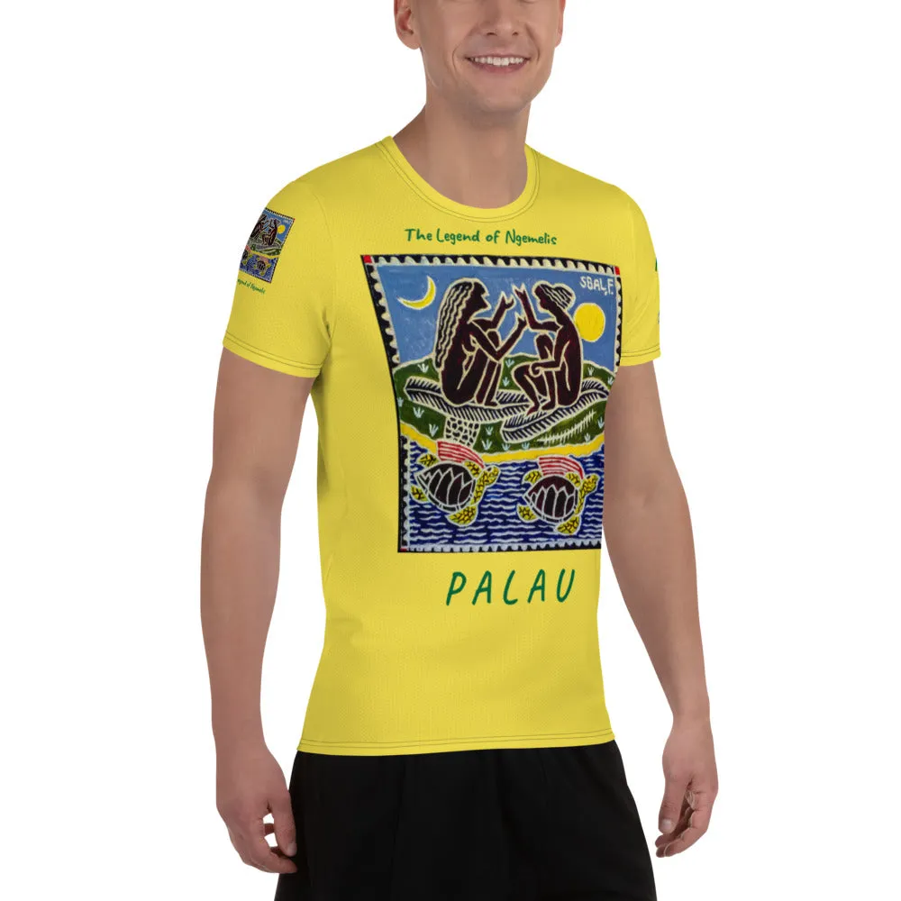 Palau Legends - Legend of Ngemelis -All-Over Print Men's Athletic T-shirt