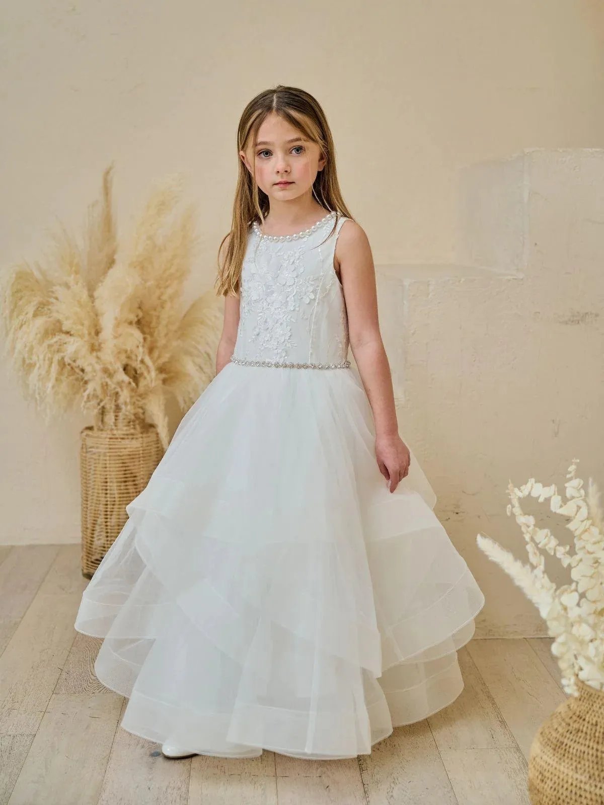Pearl Horsehair Dress ES160