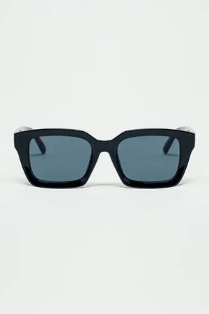 Persephone Square Frame Chunky Sunglasses