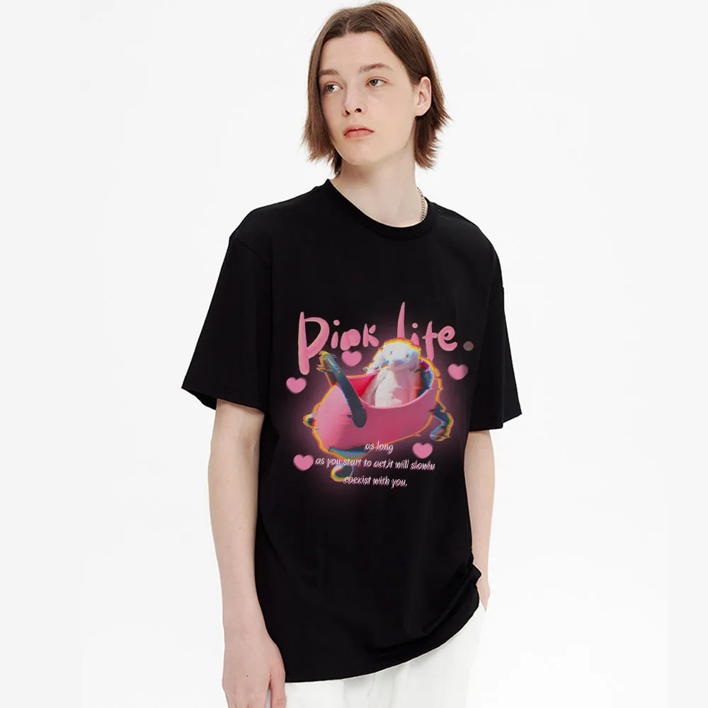 Pink Life Bunny T-shirt