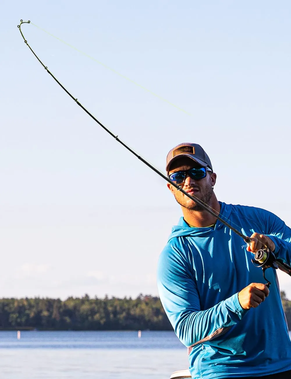 Piscifun Torrent Spinning Rod, Portable 2 Piece Spinning Fishing Rod, Durable Lightweight Sensitive Spin Rod (7'0" MH-F)