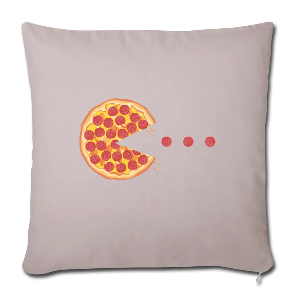 Pizza-Man Throw Pillow Cover