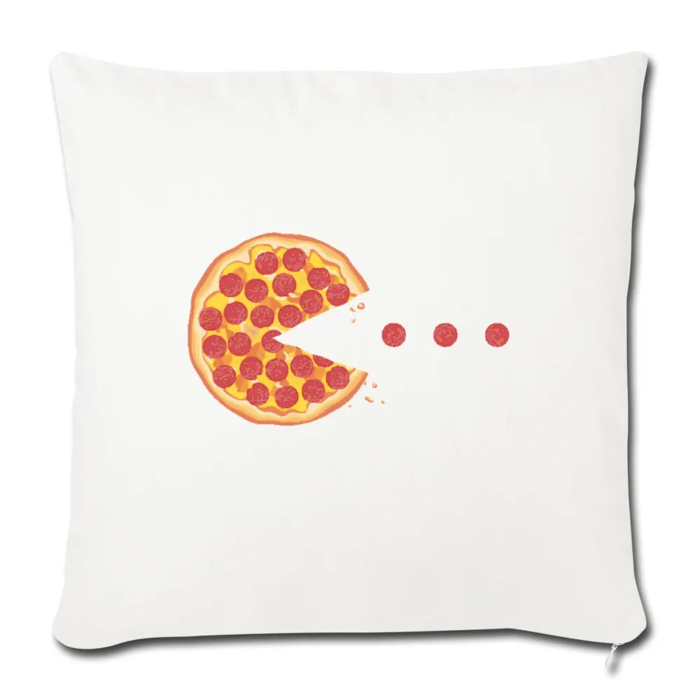 Pizza-Man Throw Pillow Cover