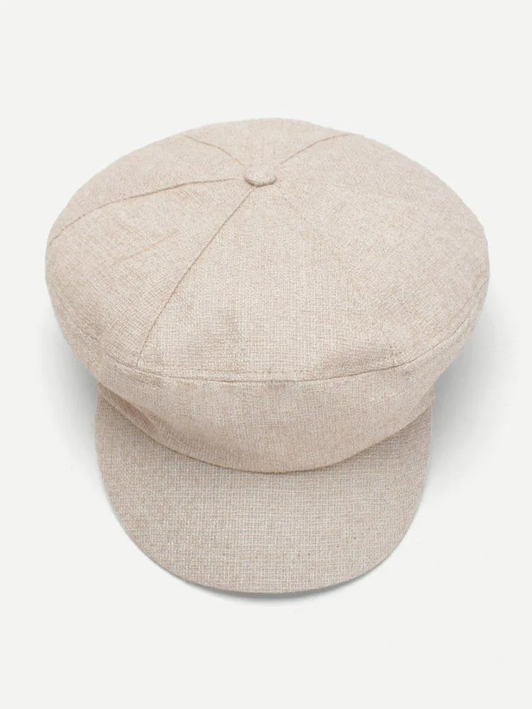 Plain Baker Boy Hat