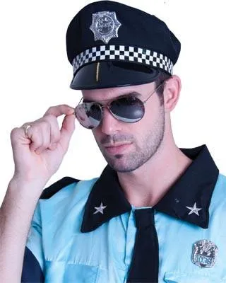 Police UK Style Costume Hat