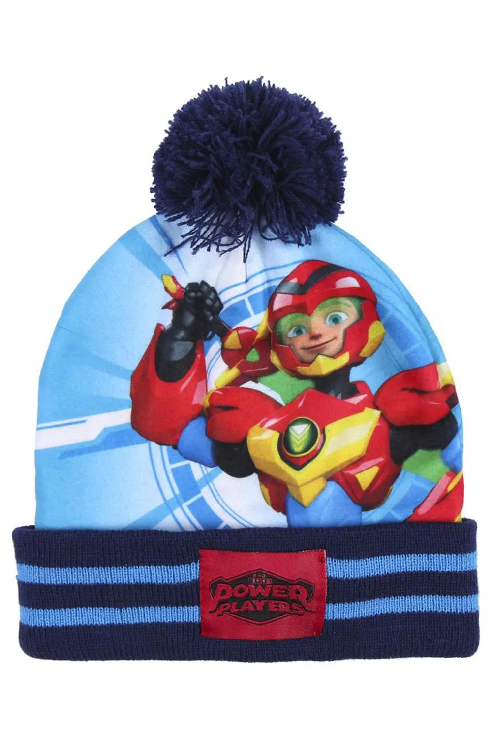 Power Players Kids Beanie Hat Gloves