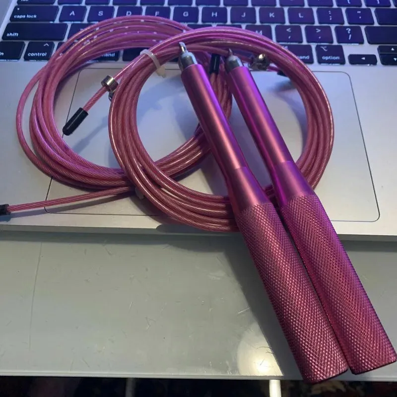 Premium Sports Jump Rope for Adults – 3m Adjustable Steel Wire Rope for Fitness, Weight Loss, and Physical Education, Durable Aluminum Handles, Ideal for College Entrance Exam Training and Endurance Workouts