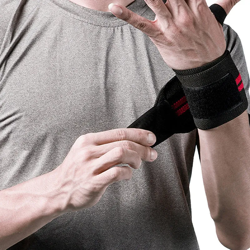 Premium Sports Wrist Guards – Lightweight Adjustable Wristbands for Basketball, Badminton, Volleyball & Fitness, Pressurized Winding for Wrist Stabilization, Universal Fit, Durable and Comfortable