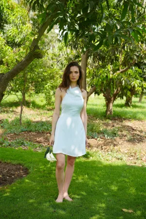(Preorder Delivery within 10 Days) 
Coastal Breeze Satin Dress