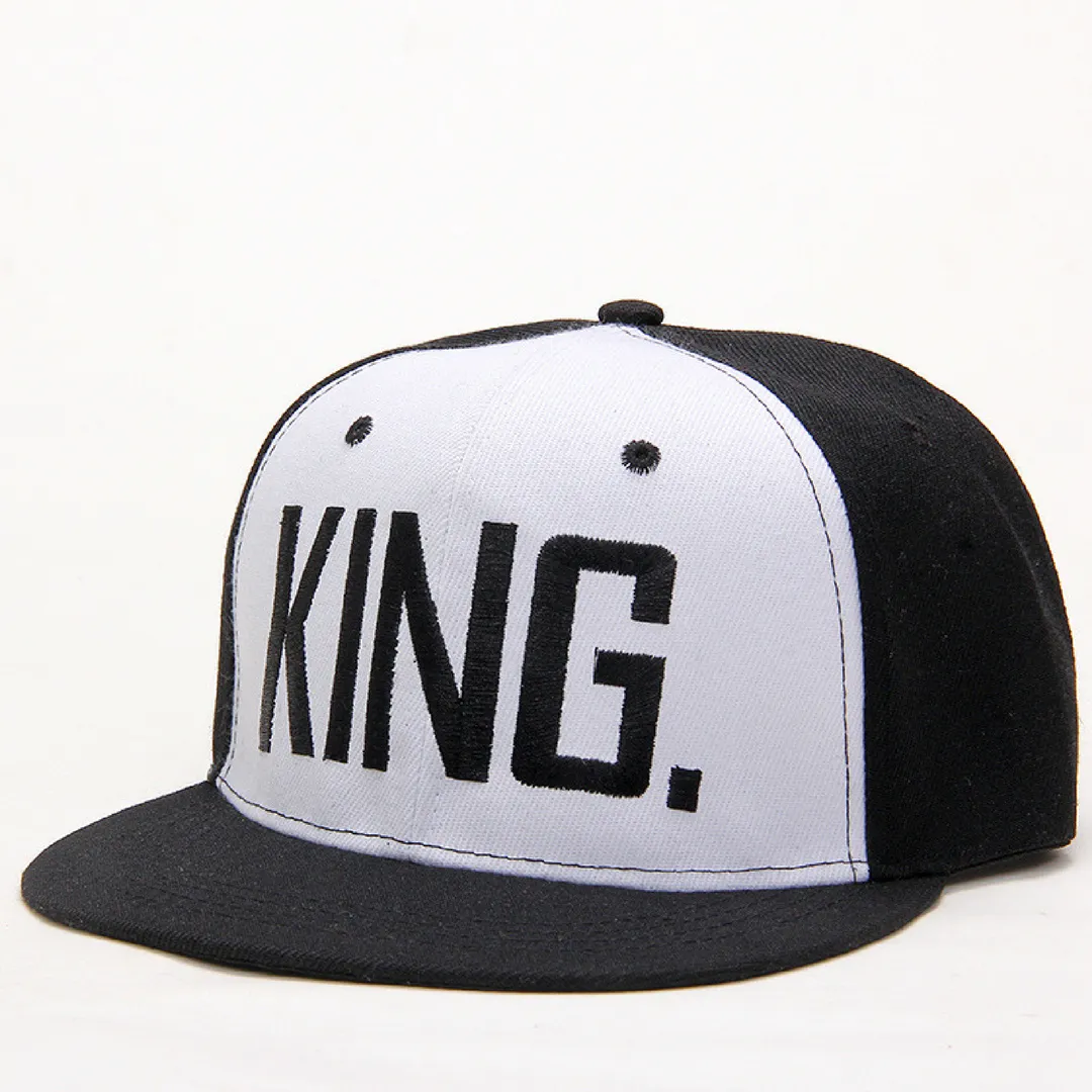 QUEEN Baseball Cap - BLACK & WHITE