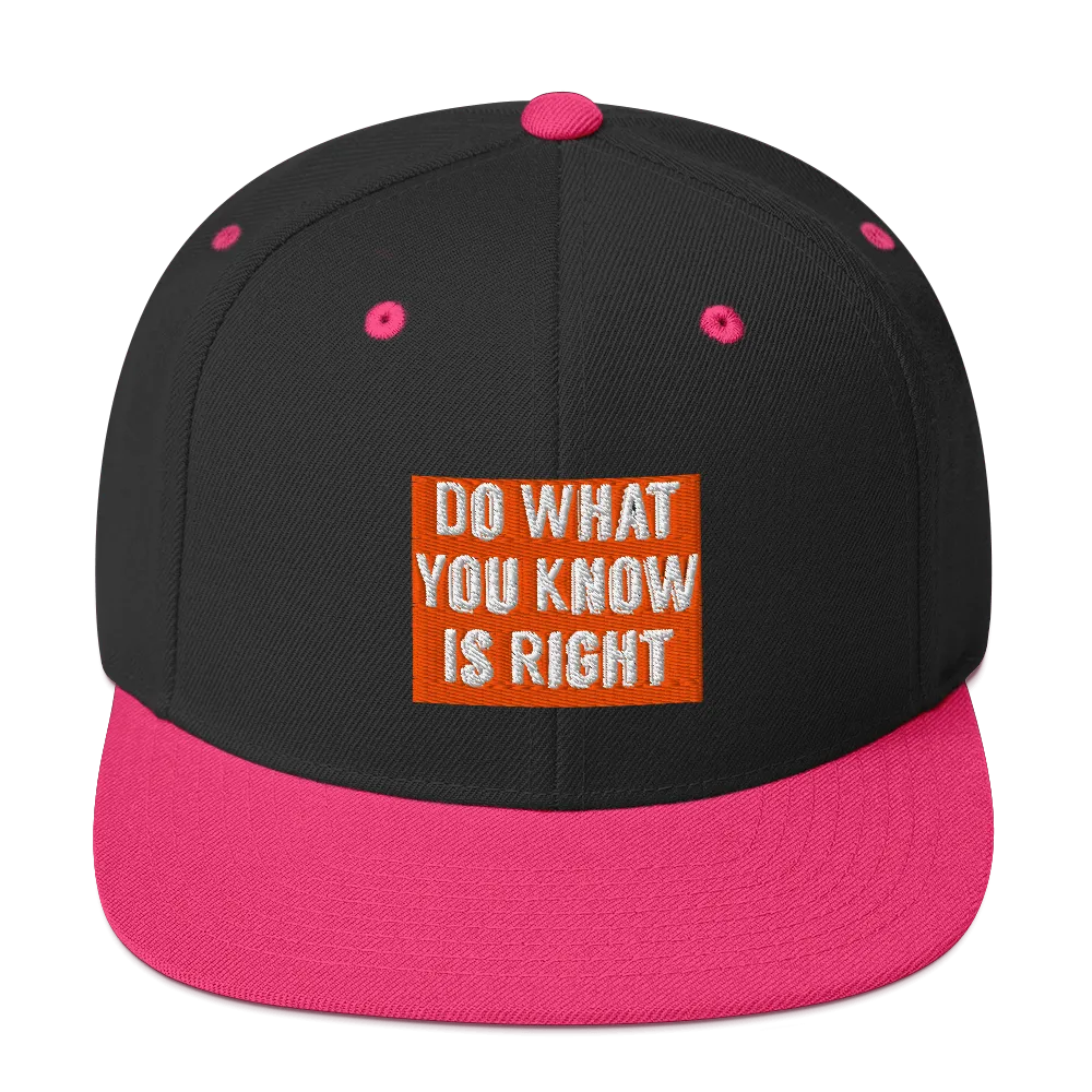 "DWYK" Snapback Hat
