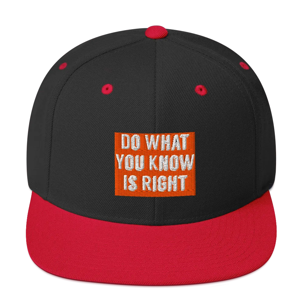 "DWYK" Snapback Hat