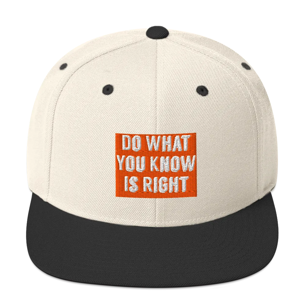 "DWYK" Snapback Hat