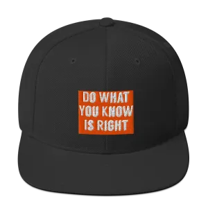 "DWYK" Snapback Hat