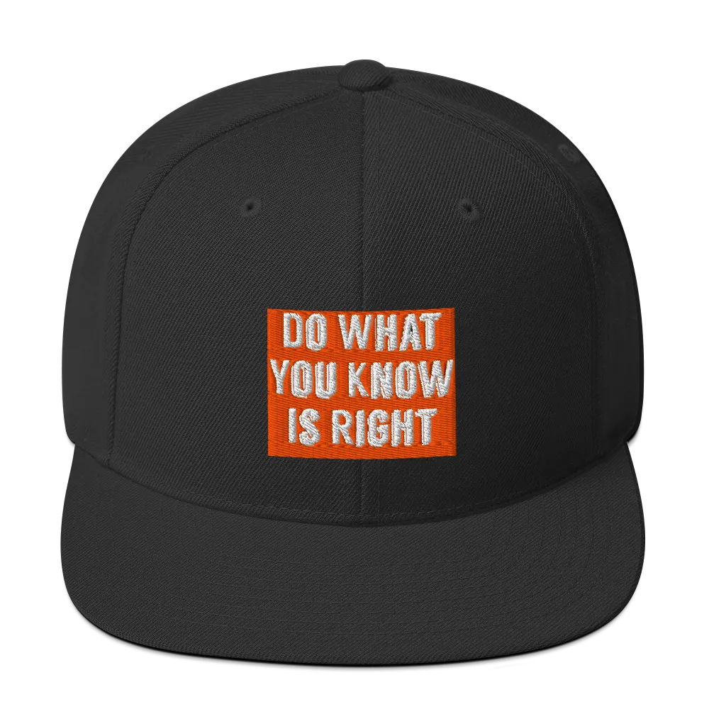 "DWYK" Snapback Hat