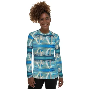 "Trojans Win Again" - Rash Guard/Long Sleeve Top