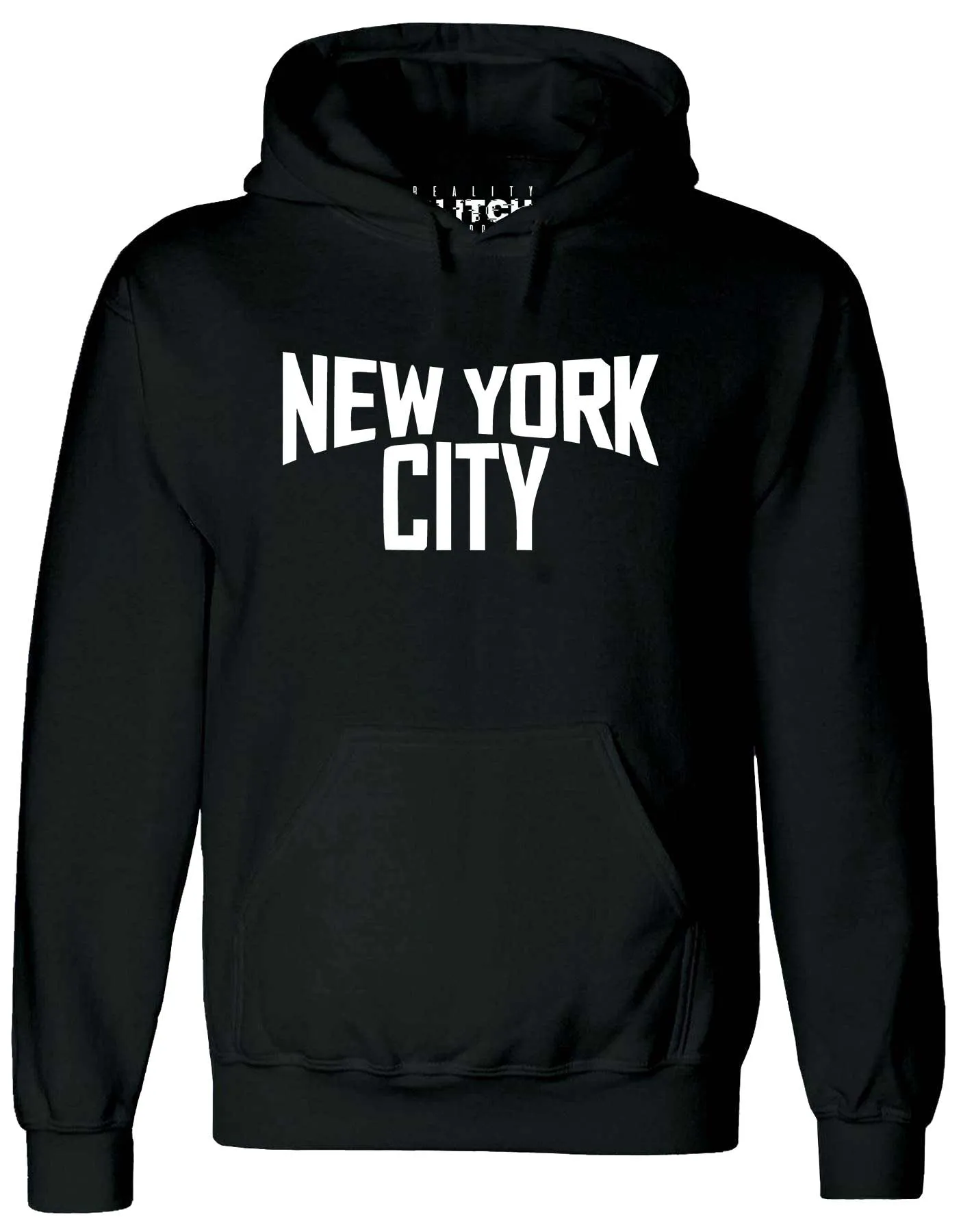 Reality Glitch New York City Mens Hoodie